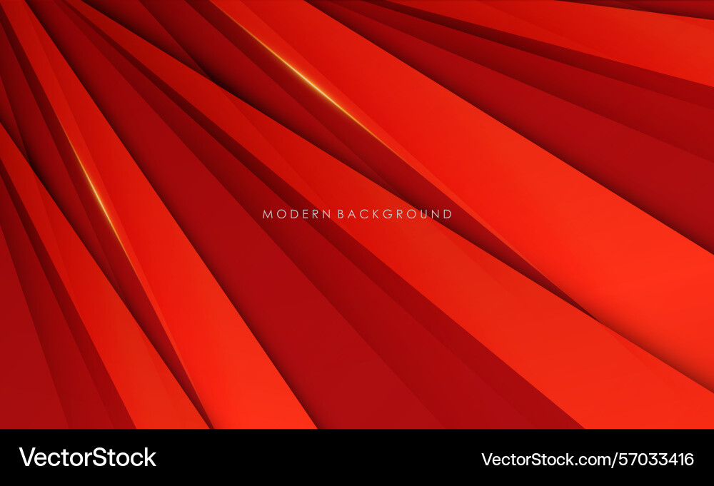 Modern abstract red gradients color background vector image