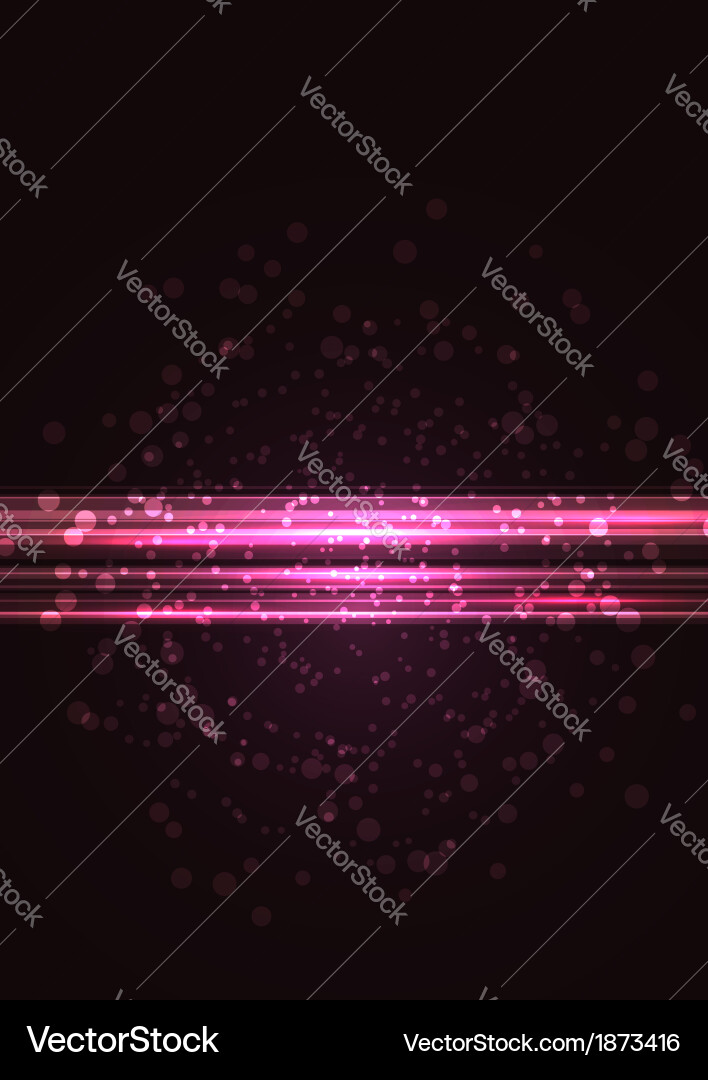 Modern hi-tech background template with particles vector image