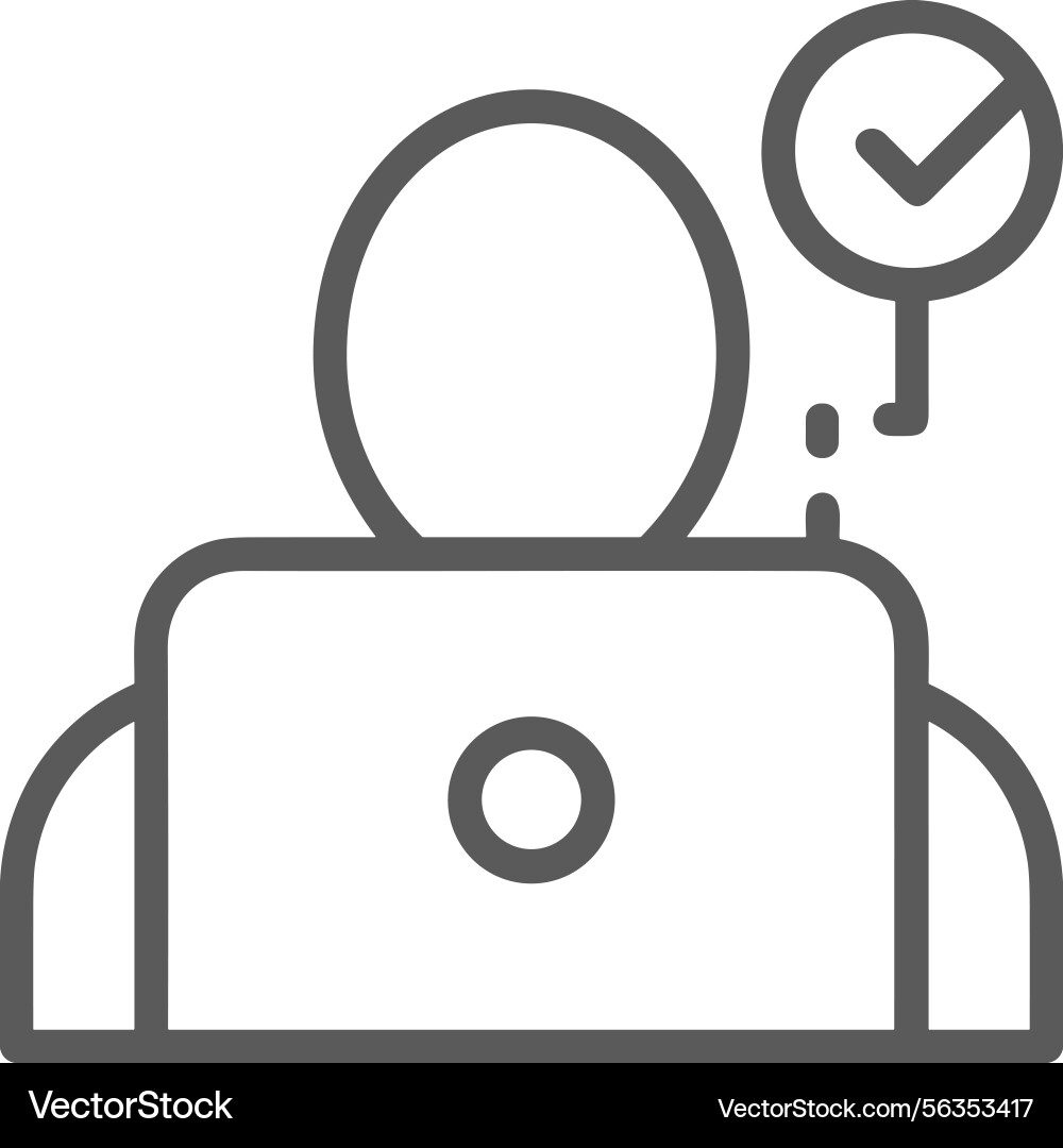 Computer icon symbol image Computer icon symbol image Vector Image