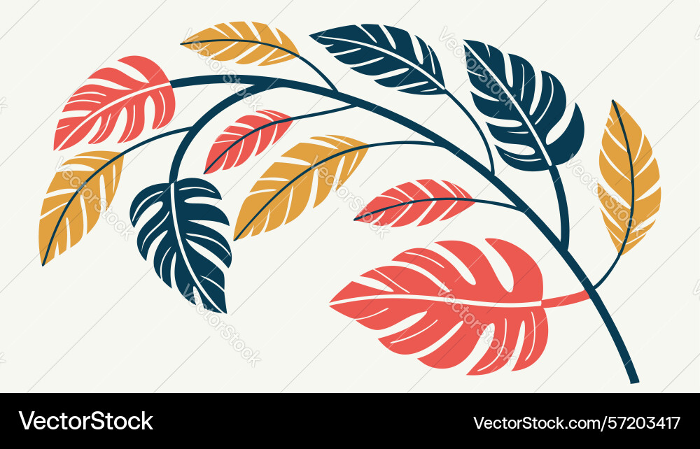 Figure dancing with expressive wavy lines design Vector Image