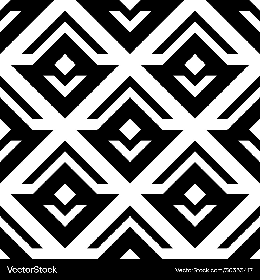 Geometric seamless retro pattern abstract sprout Geometric seamless retro pattern abstract sprout vector image
