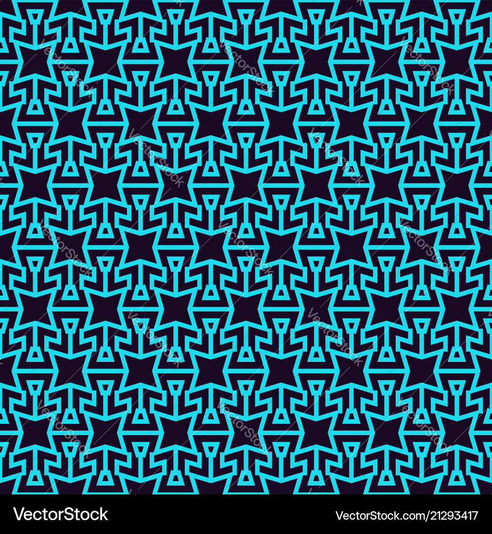 Seamless pattern ornament of lines and curls Seamless pattern ornament of lines and curls vector image