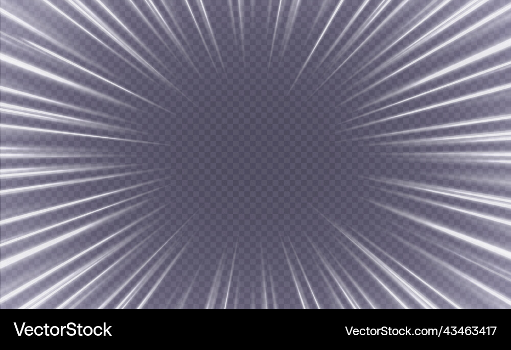 Speed lines zoom in motion effect light color Speed lines zoom in motion effect light color vector image