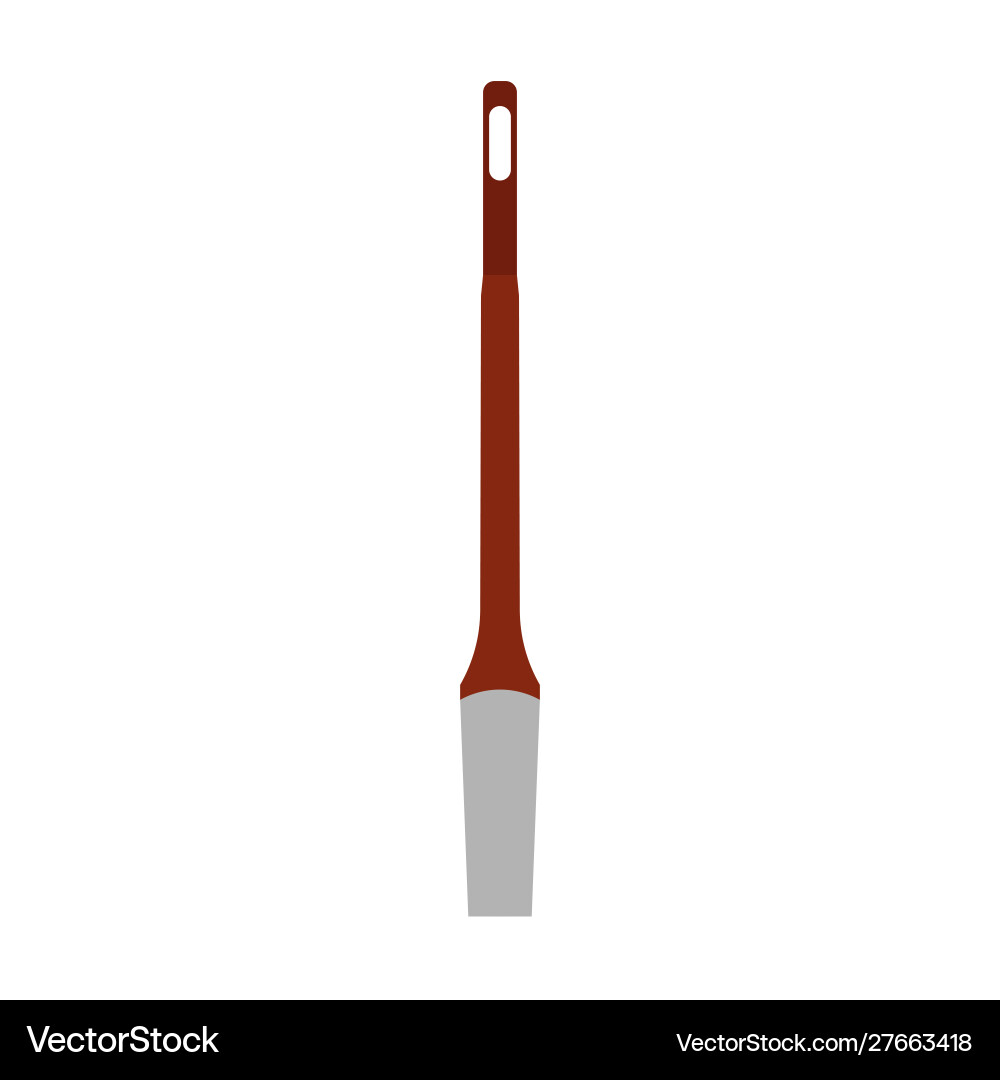 Chisel point icon design flat tool hand work Vector Image