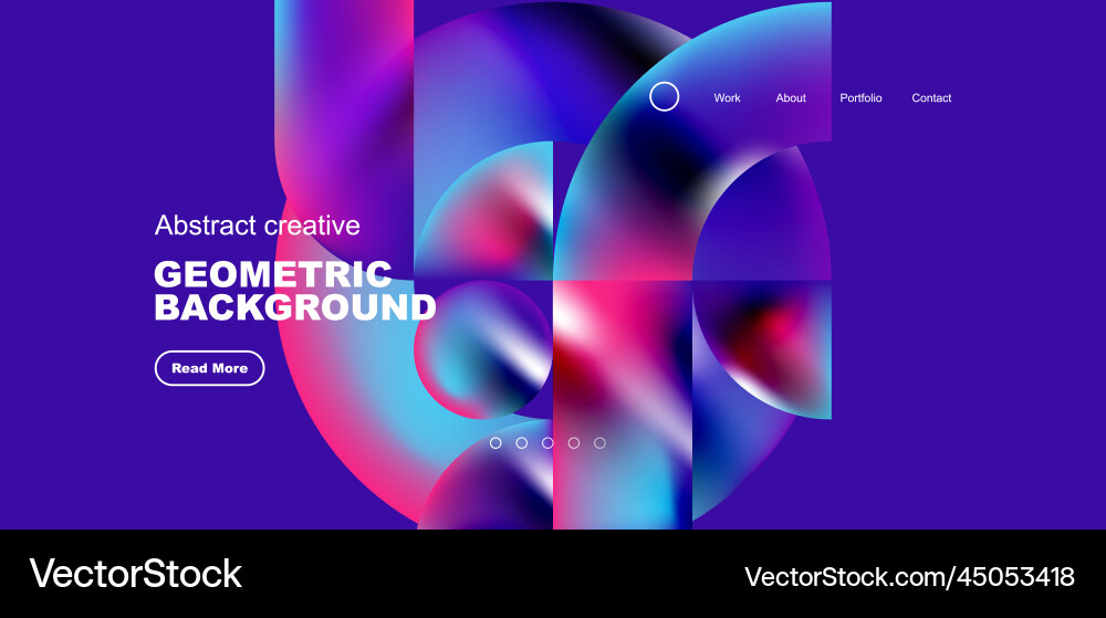Shiny circles and round elements geometric Shiny circles and round elements geometric vector image