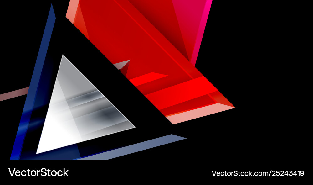 Triangle abstract background Triangle abstract background Vector Image