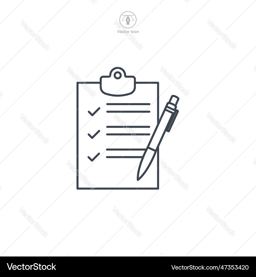 Contract icon symbol template for graphic and web Contract icon symbol template for graphic and web vector image