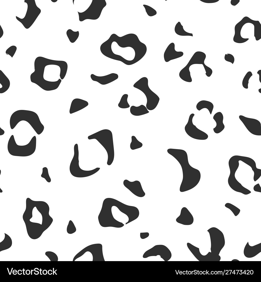 Leopard pattern design Leopard pattern design vector image