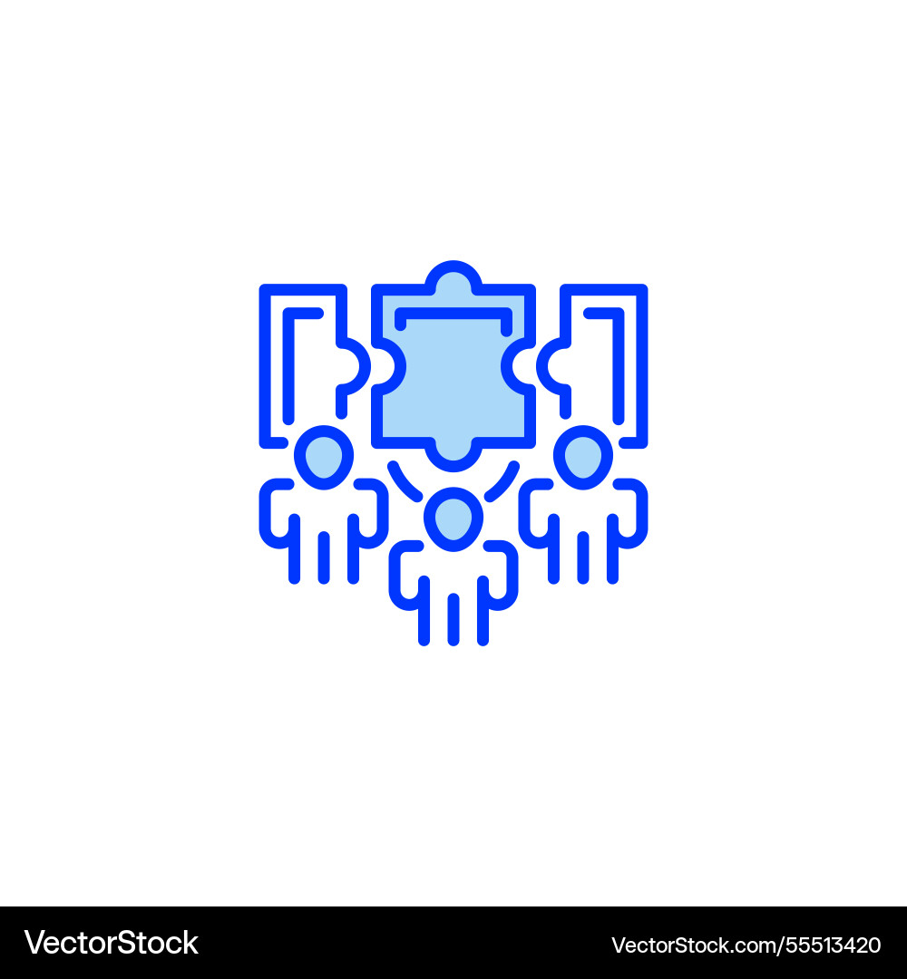Problem solving line icon universal creative Problem solving line icon universal creative vector image