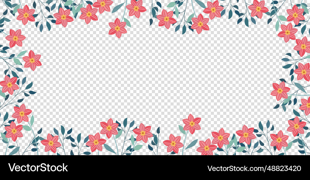 Spring and summer background or frame of leaf Spring and summer background or frame of leaf Vector Image