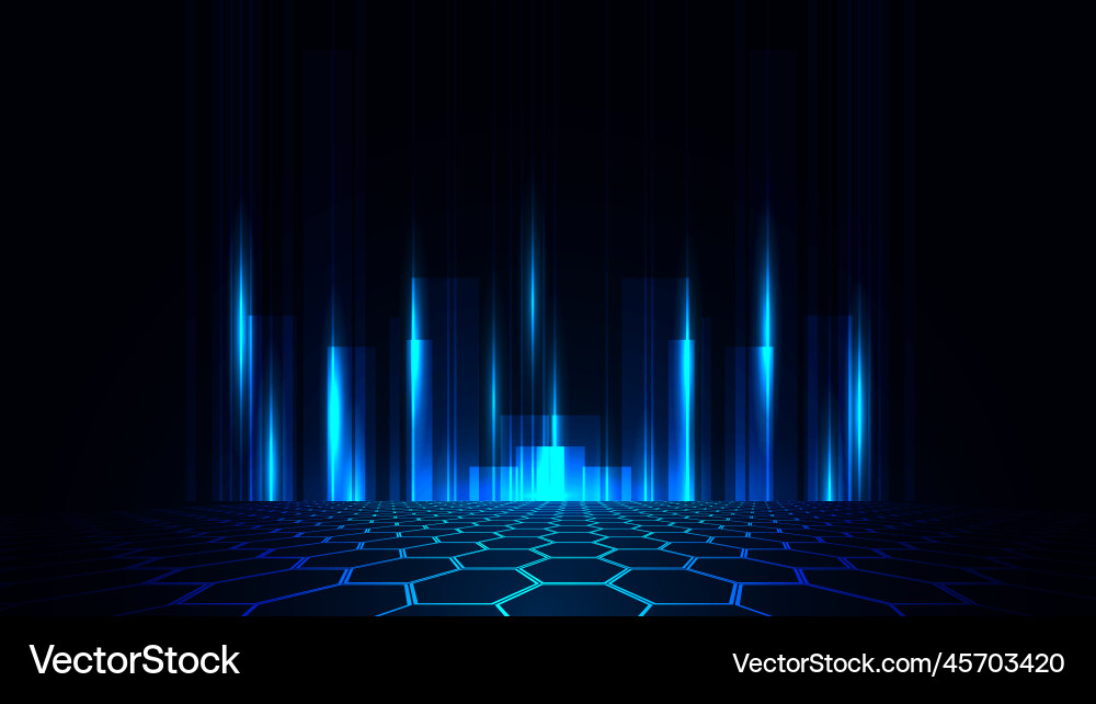 Technology background with hi-tech digital data Technology background with hi-tech digital data vector image
