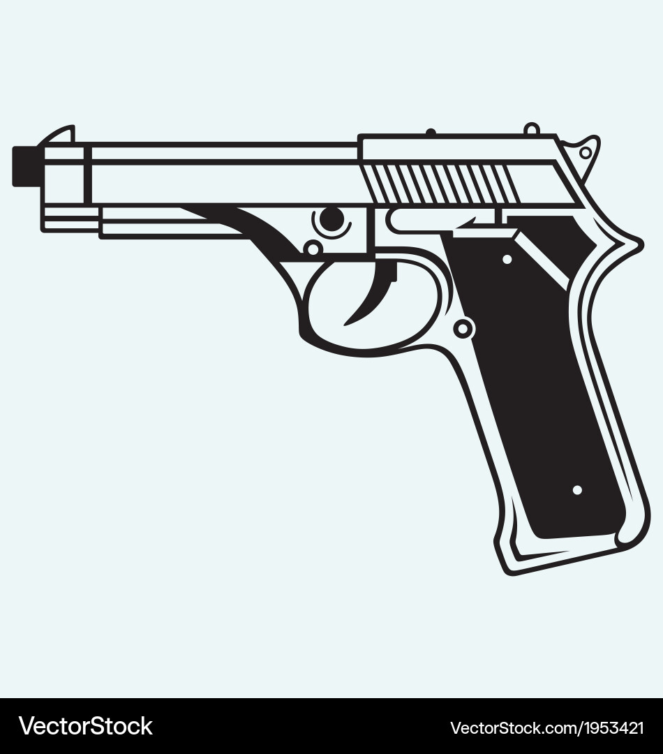 Gun icon Royalty Free Vector Image - VectorStock