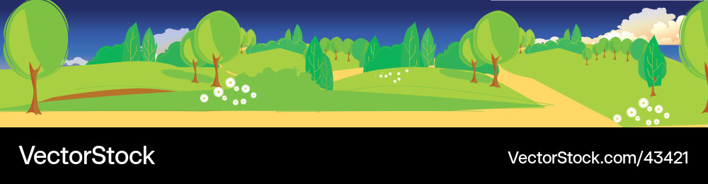 Park Royalty Free Vector Image - VectorStock