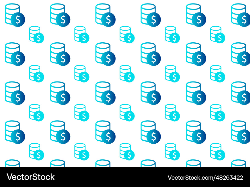 Abstract finance pattern background Vector Image