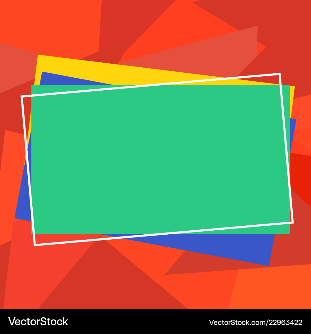 Design business empty template isolated minimalist Design business empty template isolated minimalist vector image