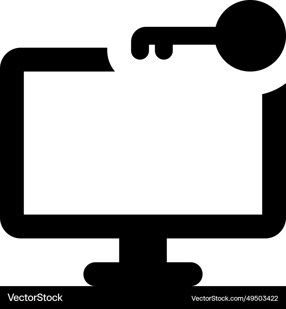 Monitor key for system security vector image