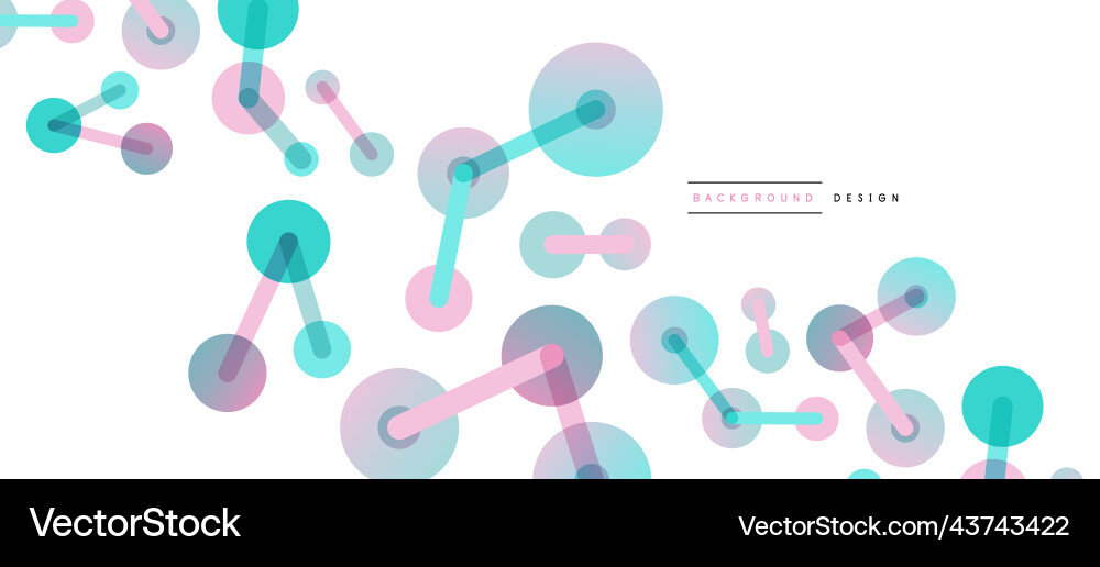 Network concept abstract background dots Network concept abstract background dots Vector Image