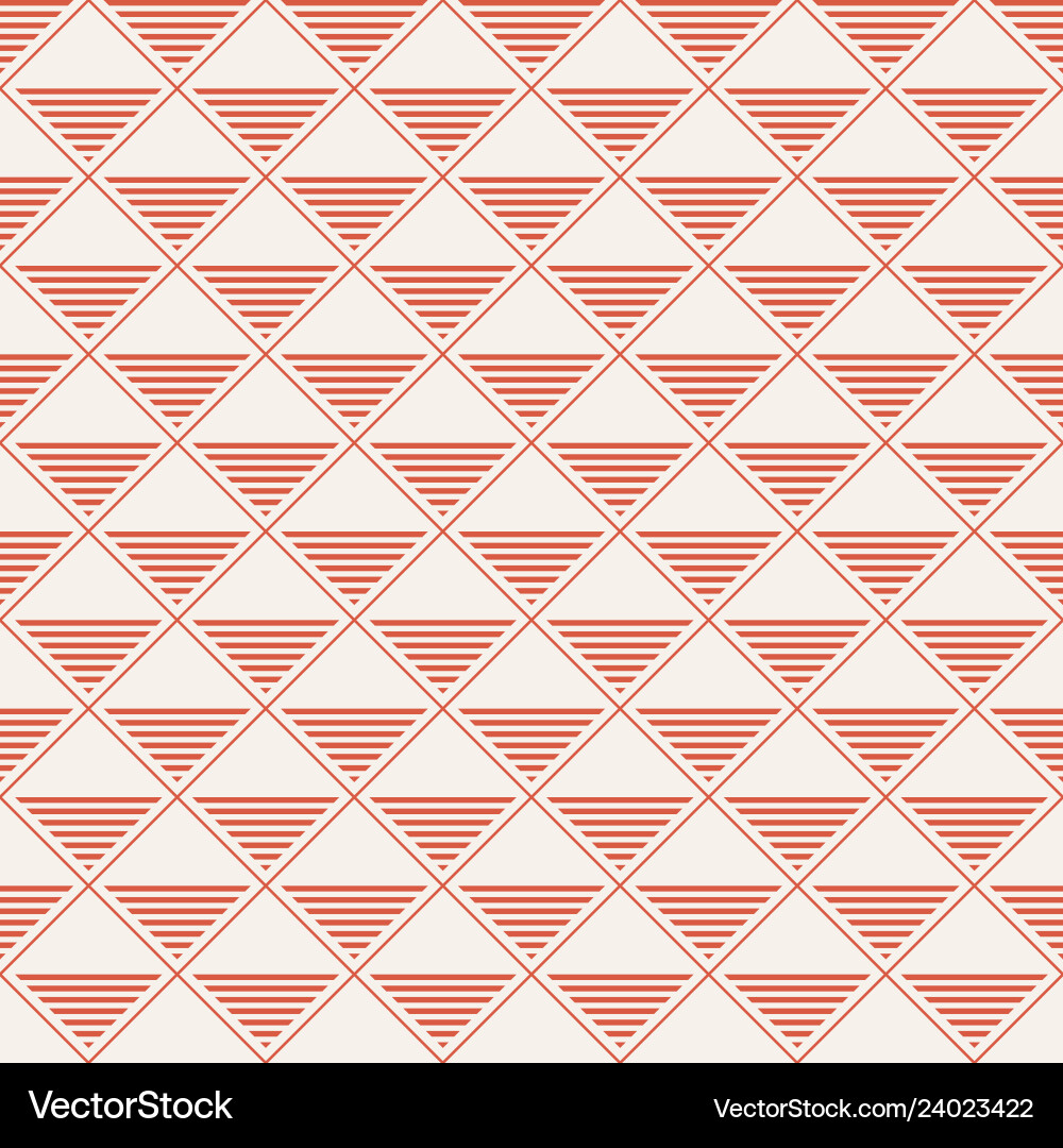 Seamless pattern repeating rhombuses with striped Seamless pattern repeating rhombuses with striped vector image