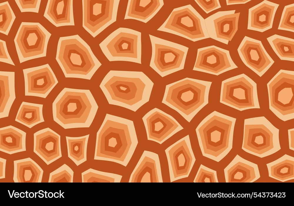 Abstract modern turtle shell seamless pattern Abstract modern turtle shell seamless pattern vector image