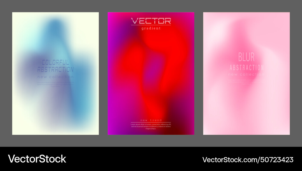 Gradient colorful blur background for the title Gradient colorful blur background for the title vector image