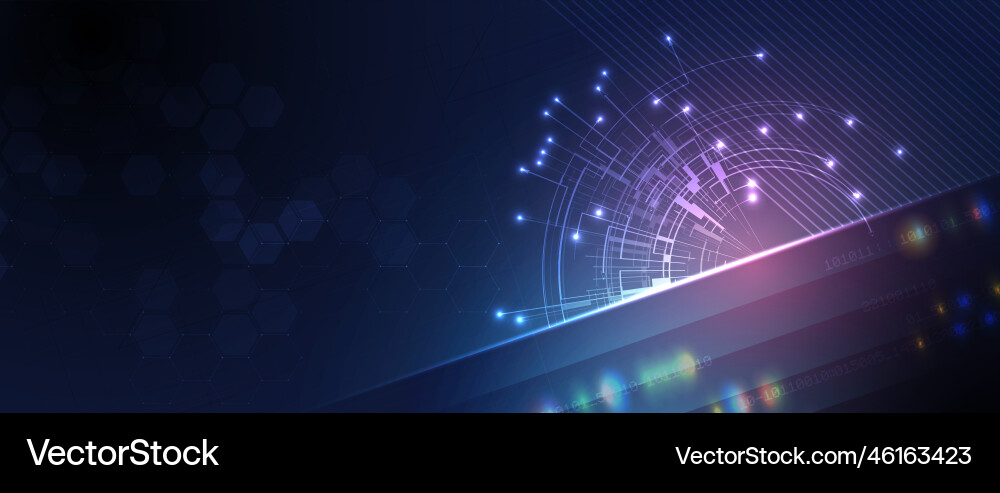 Quantum processing deep learning artificial Quantum processing deep learning artificial vector image