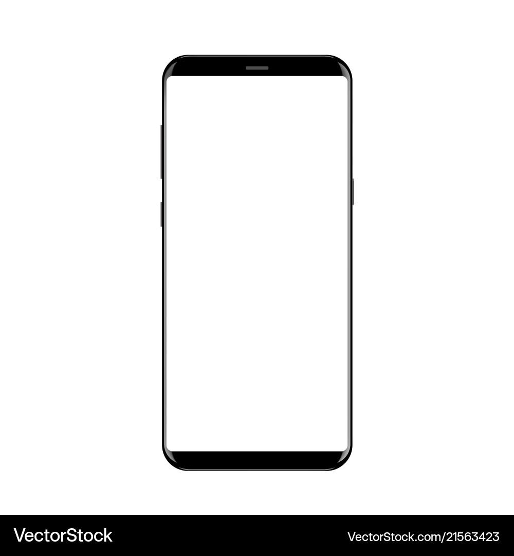 Realistic smartphone vector image