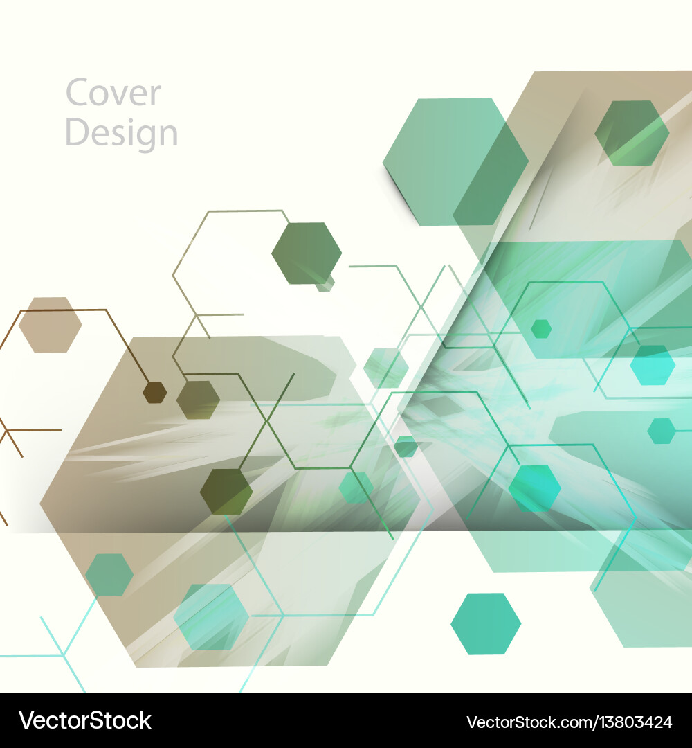 Abstract hexagon background for business web Abstract hexagon background for business web vector image