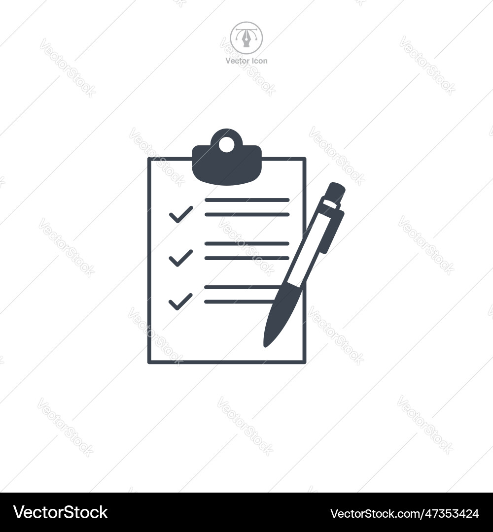 Contract icon symbol template for graphic and web Contract icon symbol template for graphic and web vector image