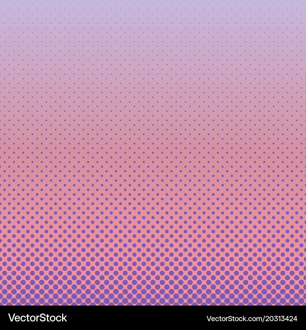 Halftone dot pattern background - gradient graphic Vector Image