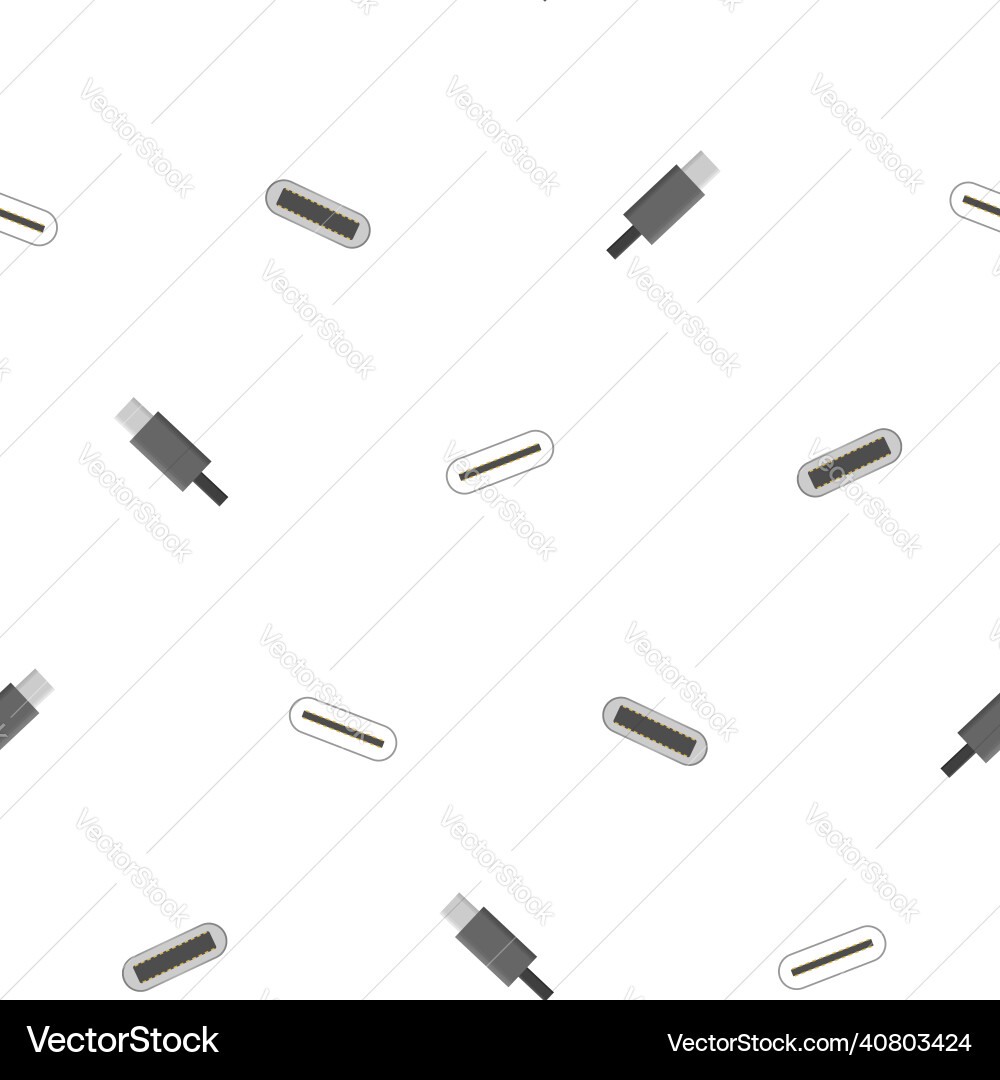 Pattern of usb socket sockets for technical Pattern of usb socket sockets for technical vector image