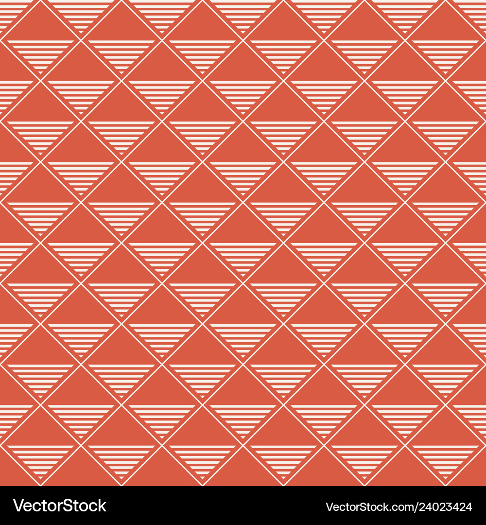 Seamless pattern repeating rhombuses with striped Seamless pattern repeating rhombuses with striped vector image