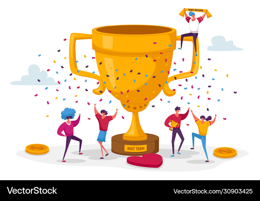 Business team project success group people Business team project success group people vector image