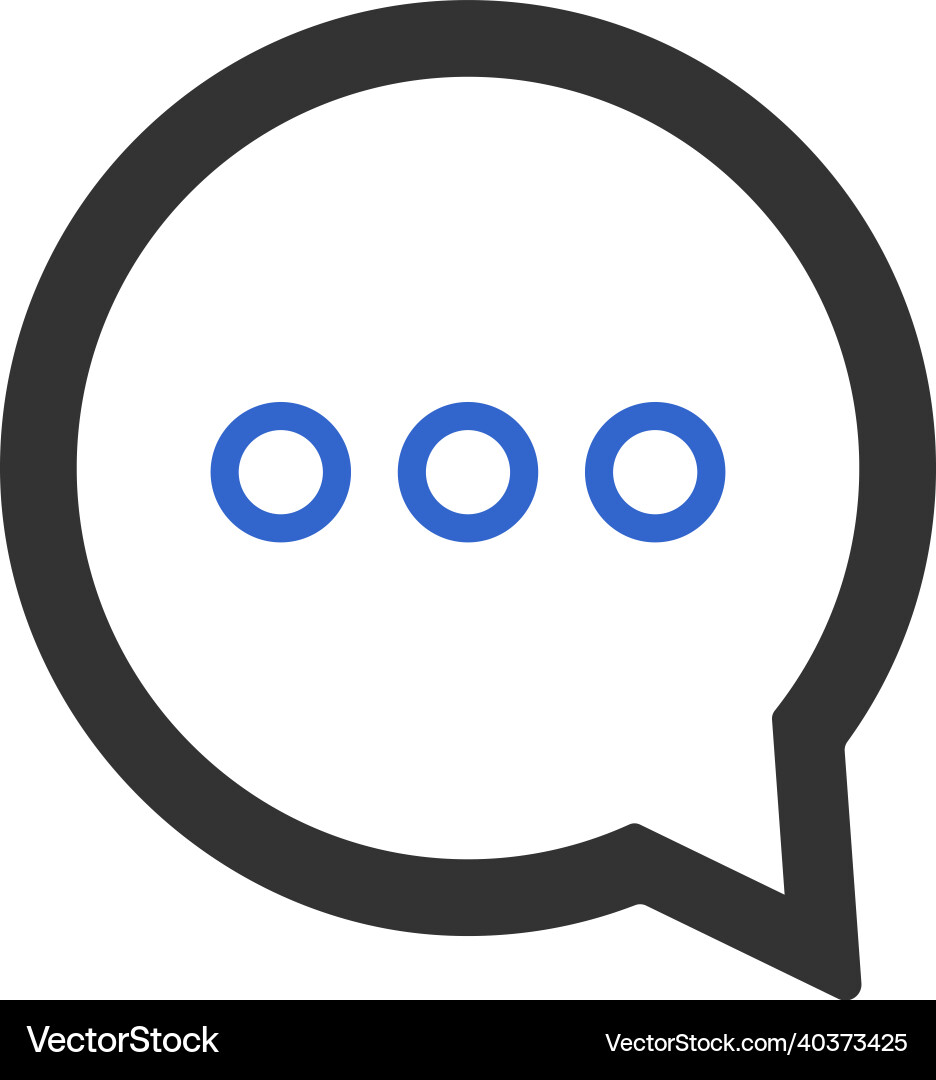 Chatting messaging icon design vector image