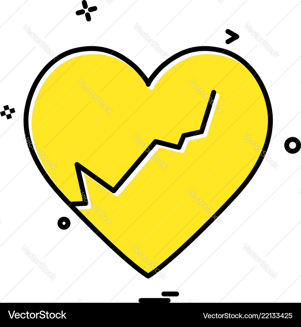 Hearts icon design Hearts icon design vector image