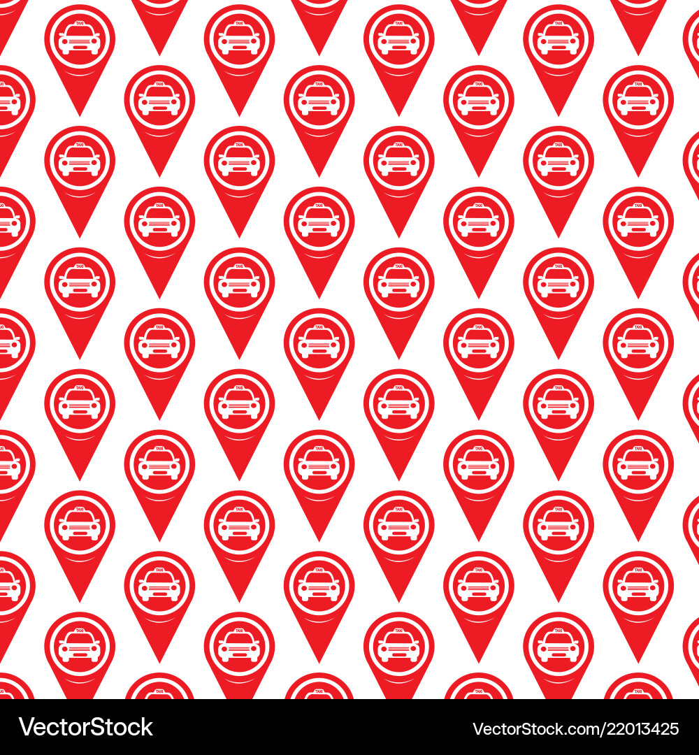 Muster Hintergrund Map Zeiger-Symbol Vektorbild
