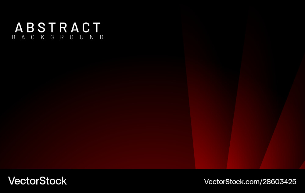 Overlapping Shadow Shapes - Red Gradient vector image