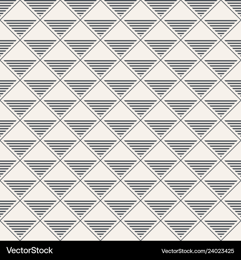 Seamless pattern repeating rhombuses with striped Seamless pattern repeating rhombuses with striped vector image