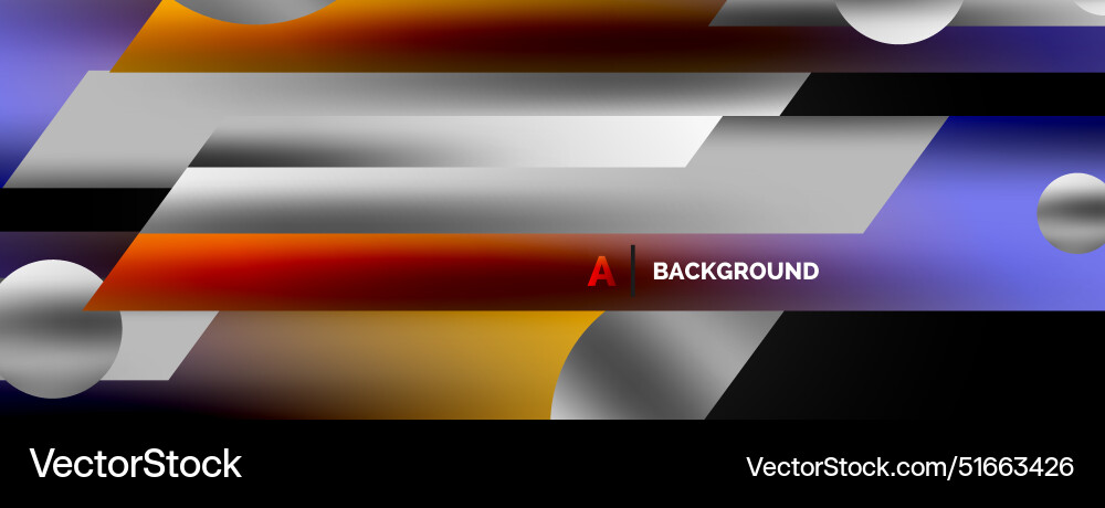 Dynamic lines geometric background visual Vector Image