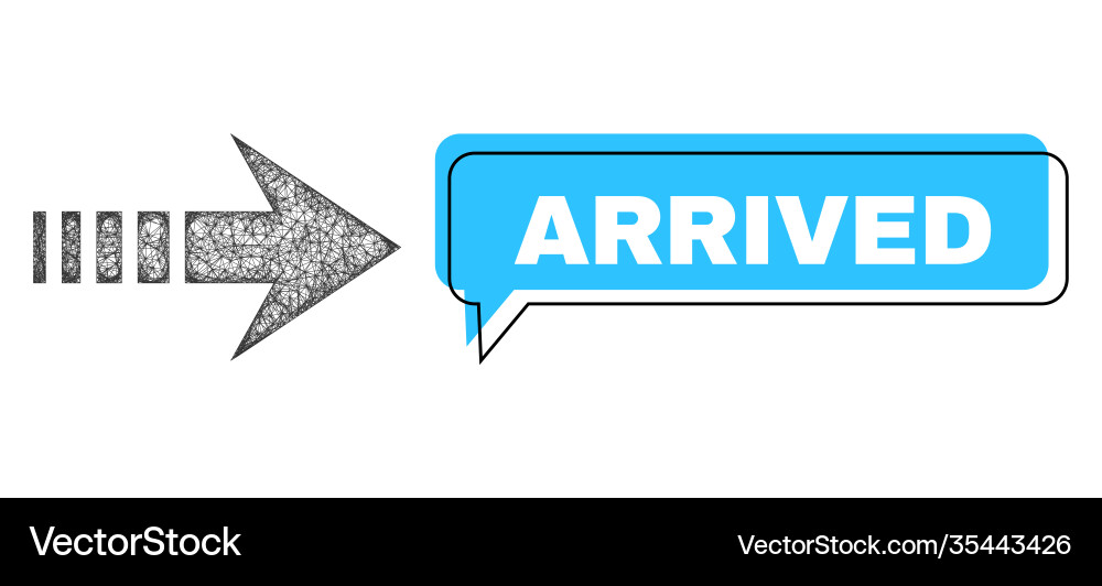 Misplaced arrived chat cloud and network send Misplaced arrived chat cloud and network send vector image