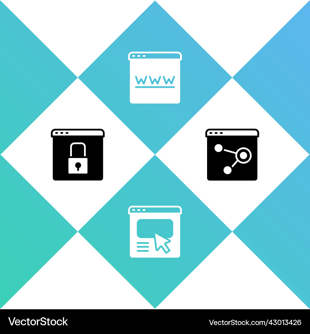 Set secure your site with https ssl ui or ux Vector Image