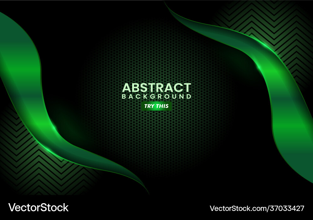 Abstract green background with overlap layer Abstract green background with overlap layer Vector Image