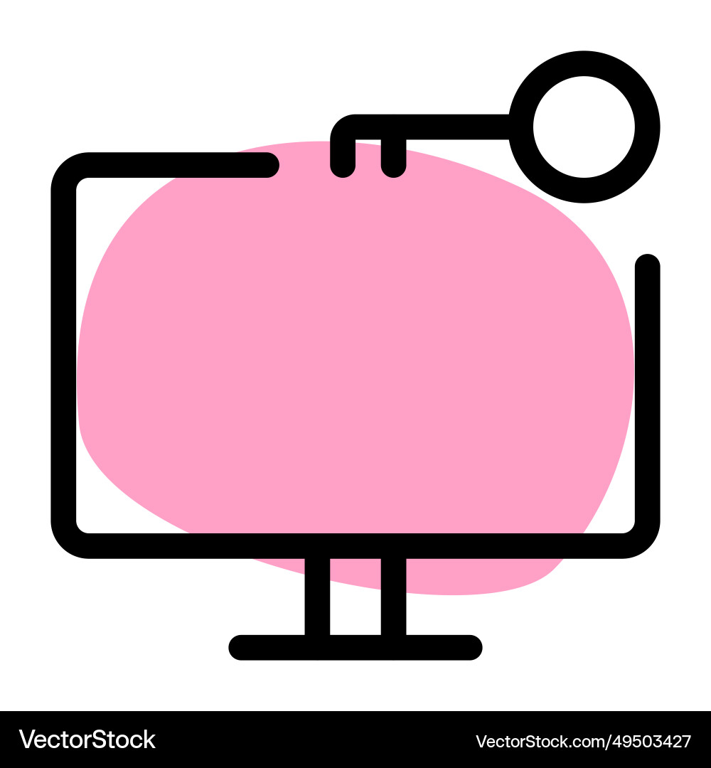 Monitor key for system security vector image