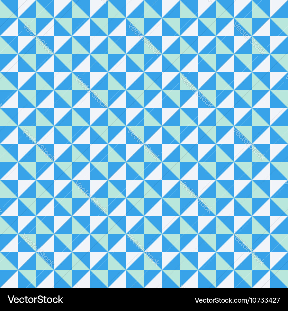 Pattern with small triangles vector image