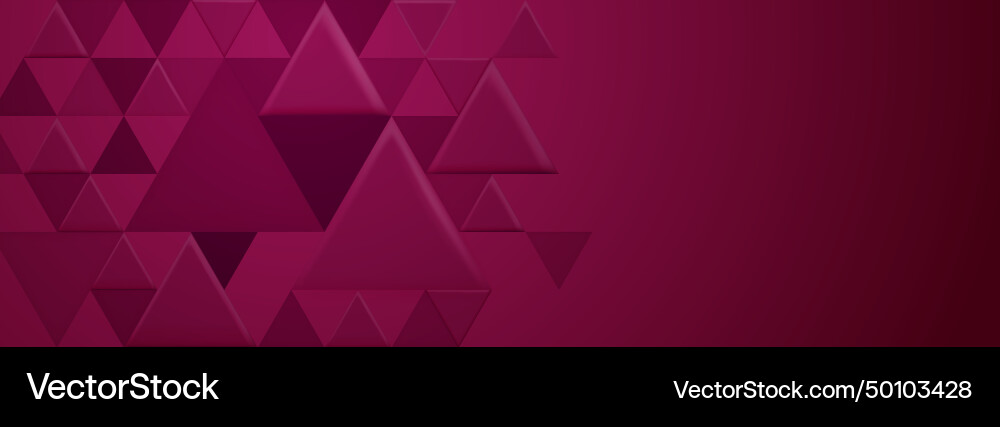 Abstract background with triangular shapes Vector Image