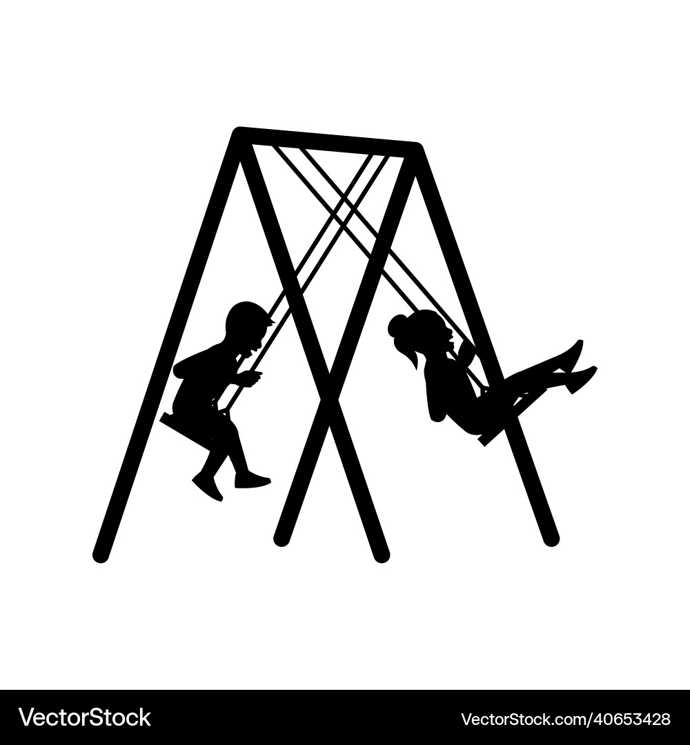 Black silhouette design with isolated white Black silhouette design with isolated white vector image