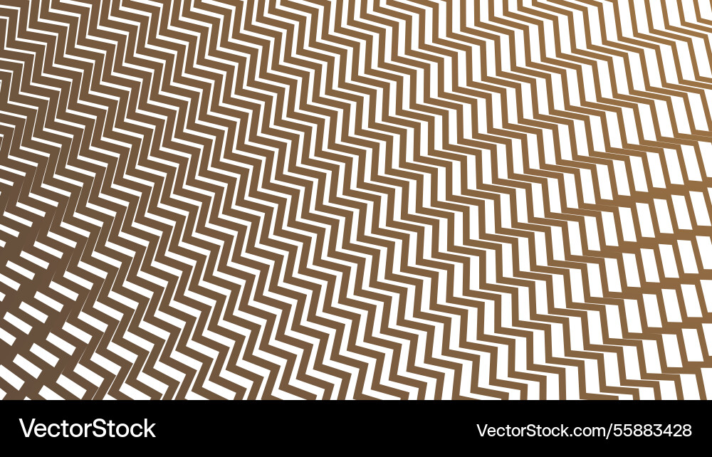Brown and white zig zag pattern abstract Vector Image