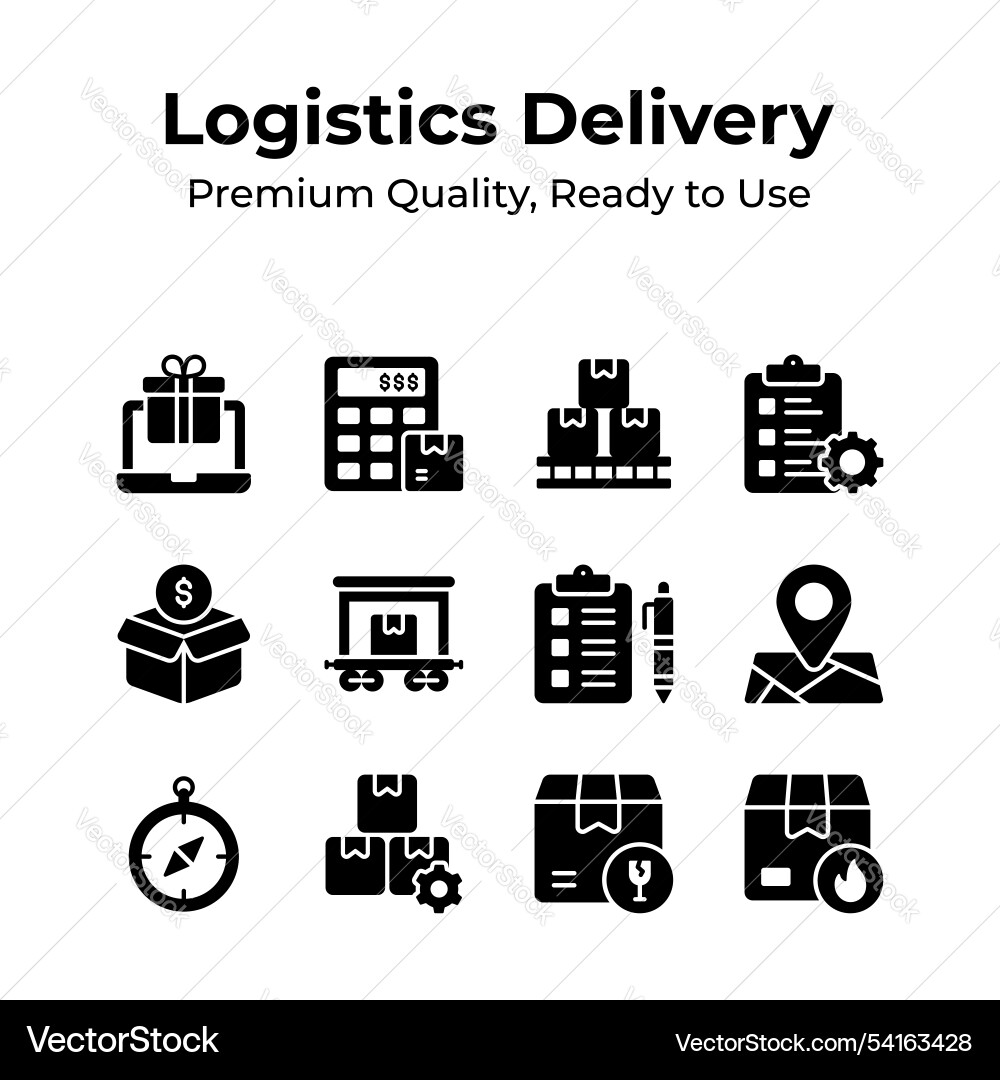Have a look at this unique logistic and delivery Have a look at this unique logistic and delivery Vector Image