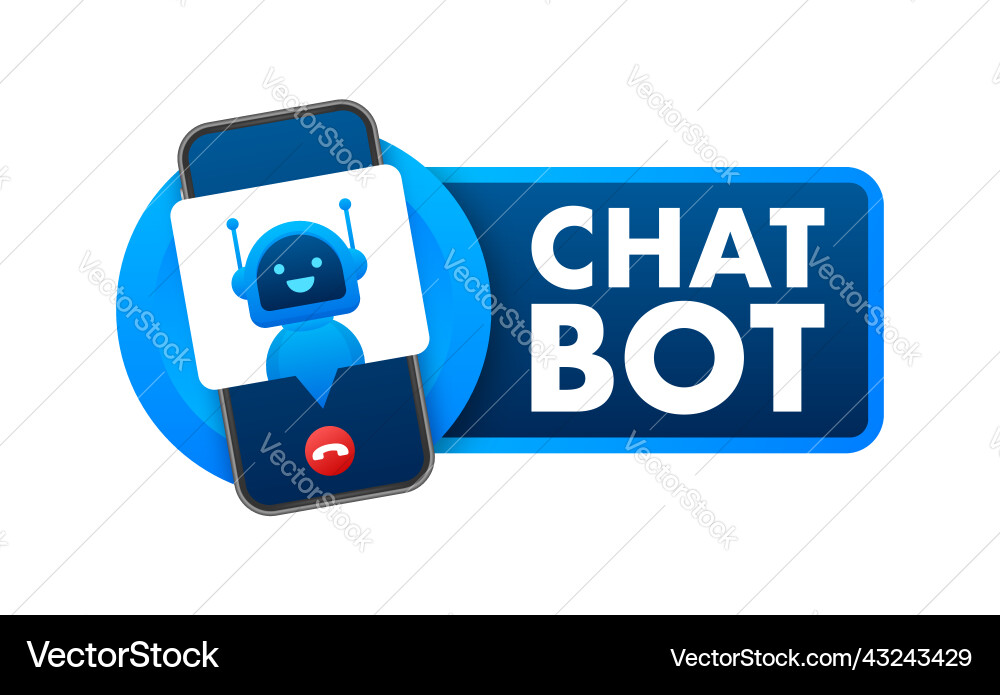 Robot icon bot sign design chatbot symbol Robot icon bot sign design chatbot symbol vector image