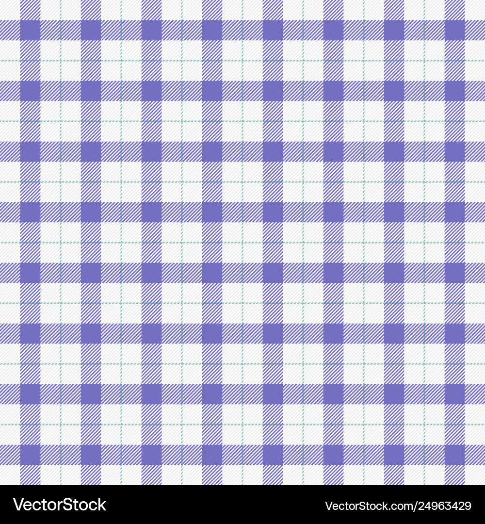Scottish Tartan Check Pattern Vector Image