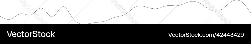 Wavy zig-zag lines stripes element Wavy zig-zag lines stripes element vector image